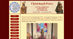 Desktop Screenshot of christchurcheltham.org.uk
